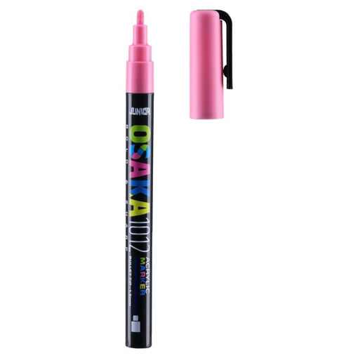Picture of JUNIOR ACRYLIC MARKER 1.2MM PASTEL PINK